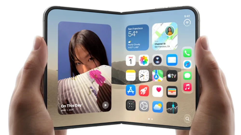Apple unveils the iPhone Duo, its first foldable smartphone