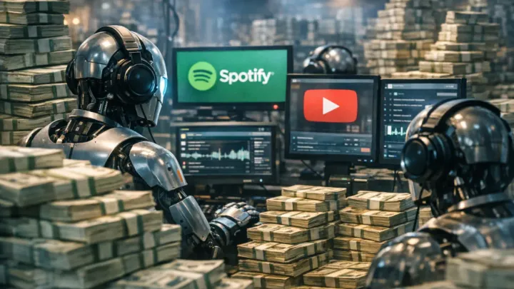 Man pleads guilty to $8M AI music fraud using bots