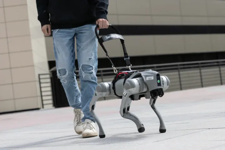 AI‑powered robotic guide dog uses GPT‑4 to assist the visually impaired