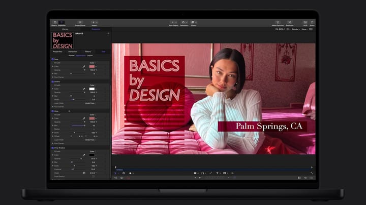 Apple boosts Creator Studio with new AI-powered editing tools